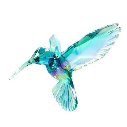 Opalescent Acrylic Hummingbirds