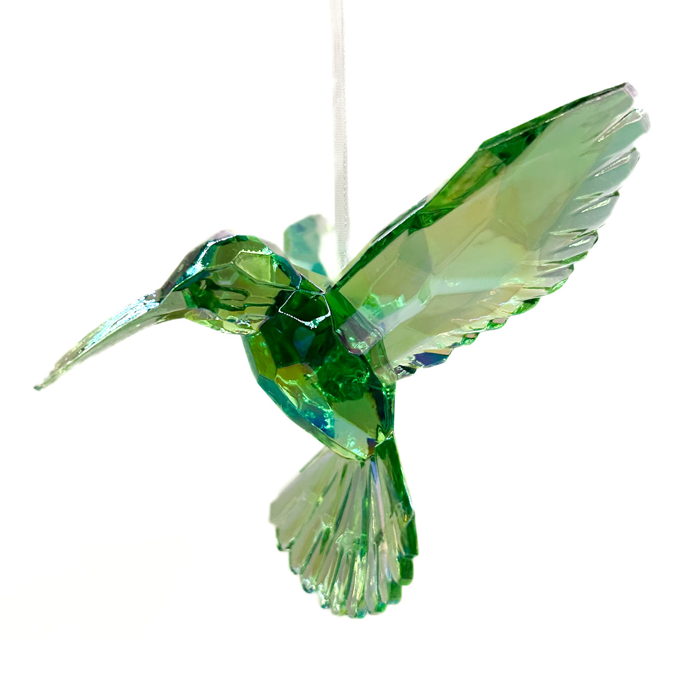 Opalescent Acrylic Hummingbirds