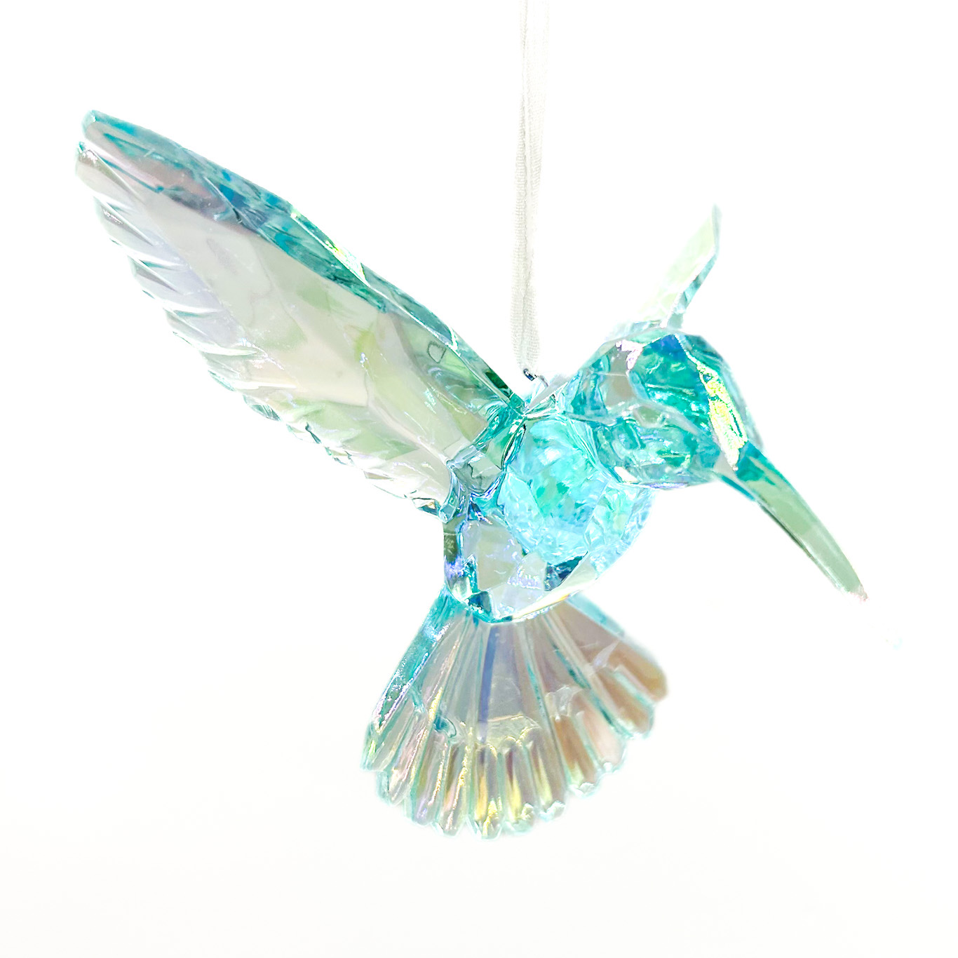 Opalescent Acrylic Hummingbirds