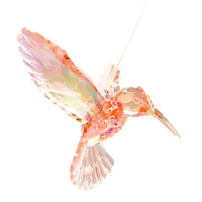 Opalescent Acrylic Hummingbirds