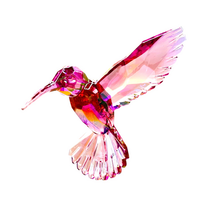 Opalescent Acrylic Hummingbirds