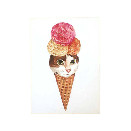 Ice Cream Cat No. 2