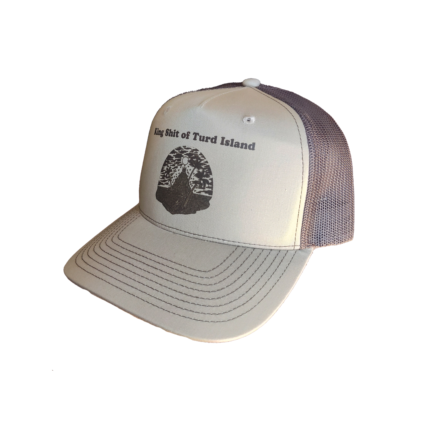 King Shit of Turd Island Trucker Hat