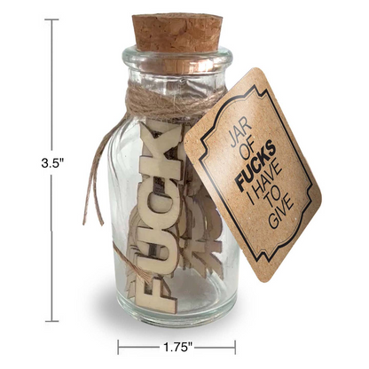 Jar of Fucks I Have to Give