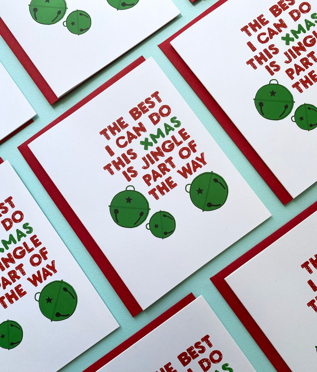 Jingle Part Of The Way Holiday Card