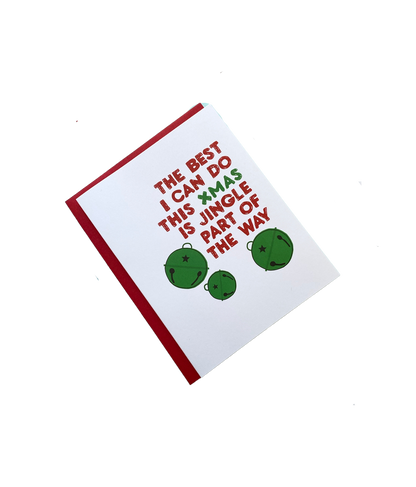 Jingle Part Of The Way Holiday Card