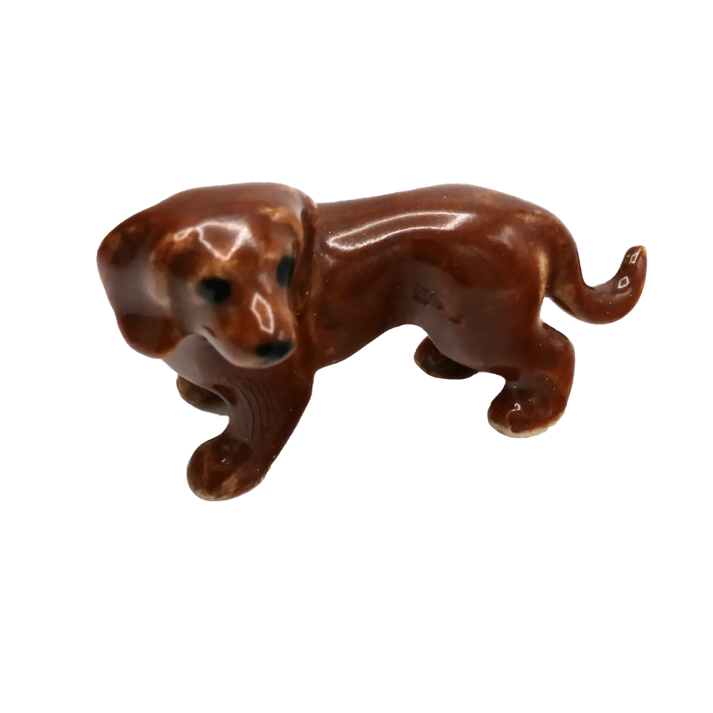 "Julie" Red Dachsund Porcelain Miniature