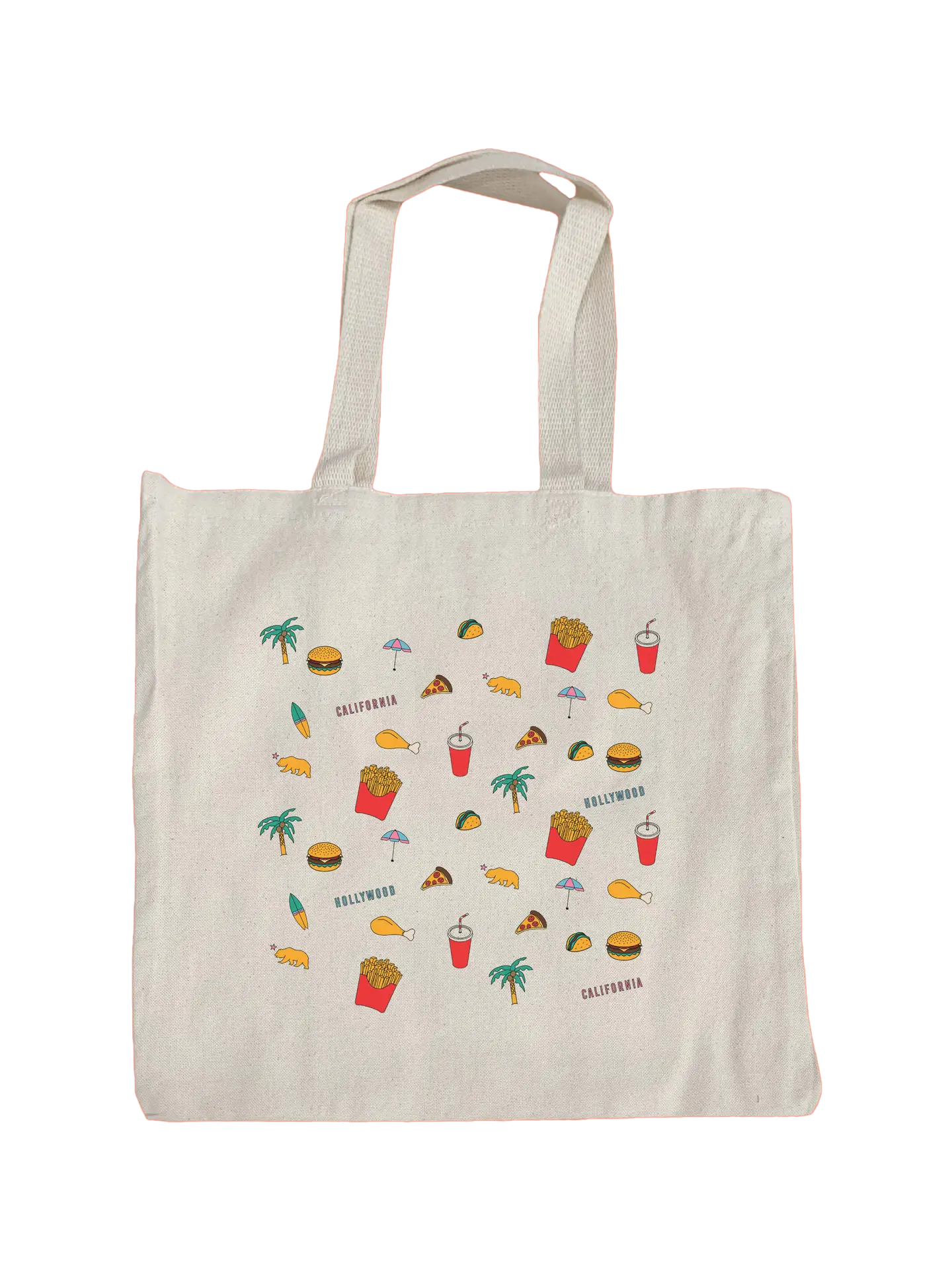 Pop Junk Foods Tote Bag