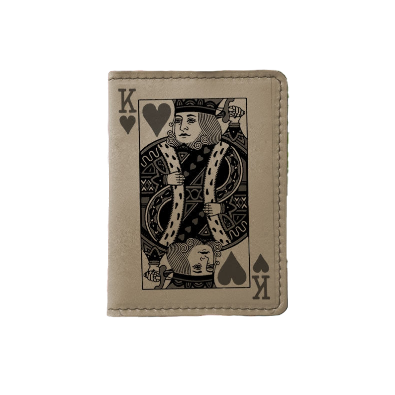 King of Hearts - Printmaker Vert Bifold