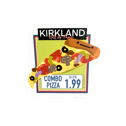 Costco Combo Pizza Sticker