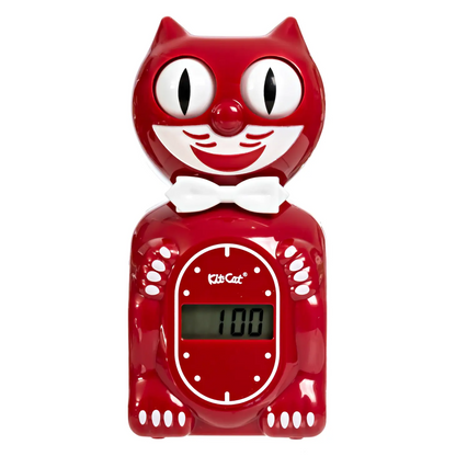 Solar Kit-Cat Digital Alarm Klock