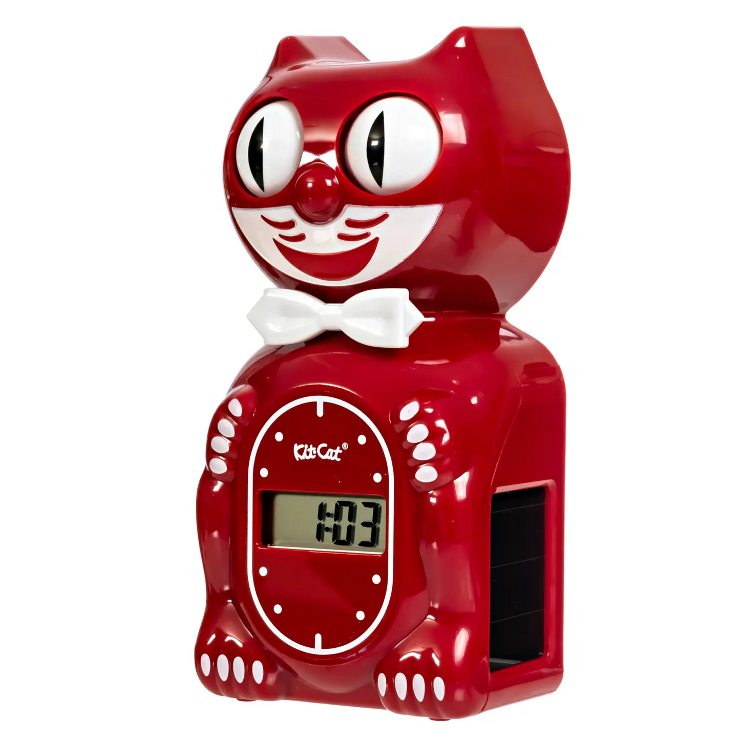 Solar Kit-Cat Digital Alarm Klock