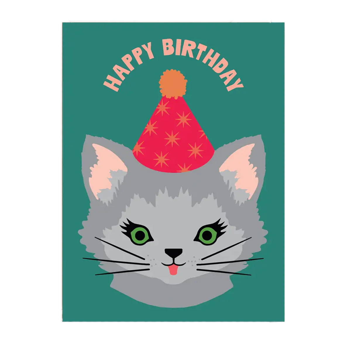 Kitten Party Birthday Card