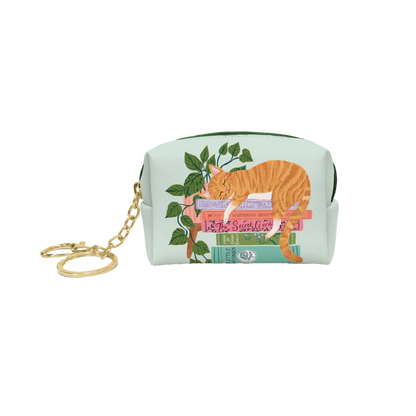 Cozy Reads Key Chain Pouch