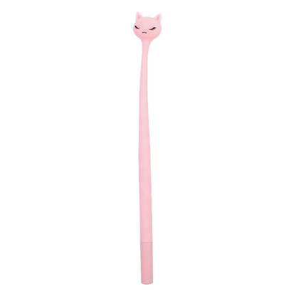 Pastel Cats Wiggle Gel Pen