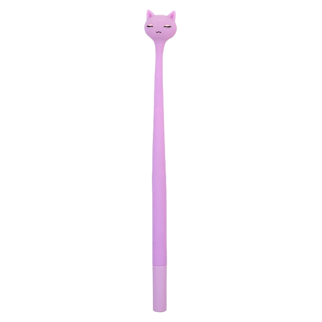 Pastel Cats Wiggle Gel Pen