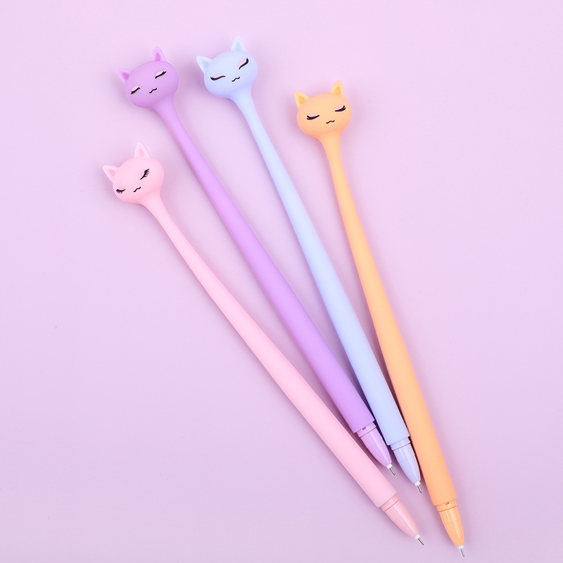 Pastel Cats Wiggle Gel Pen