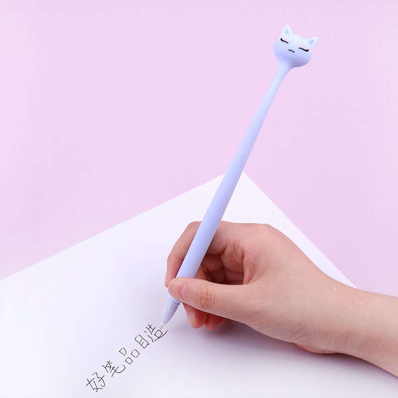 Pastel Cats Wiggle Gel Pen