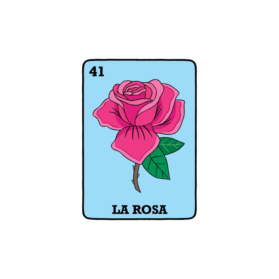 La Rosa Sticker