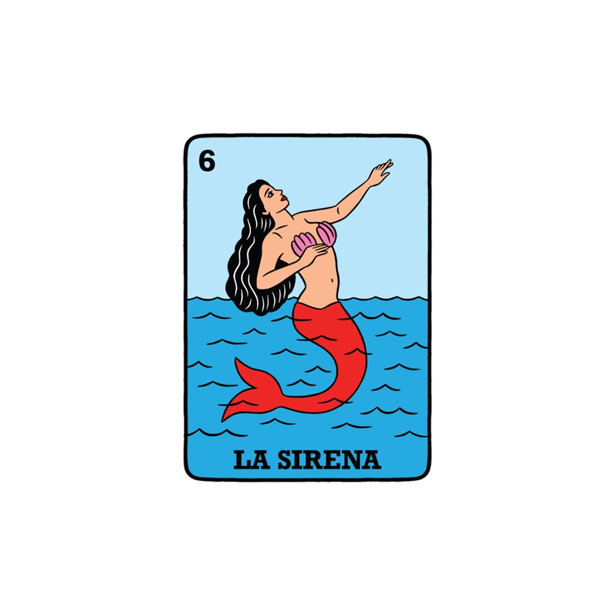 La Sirena Sticker