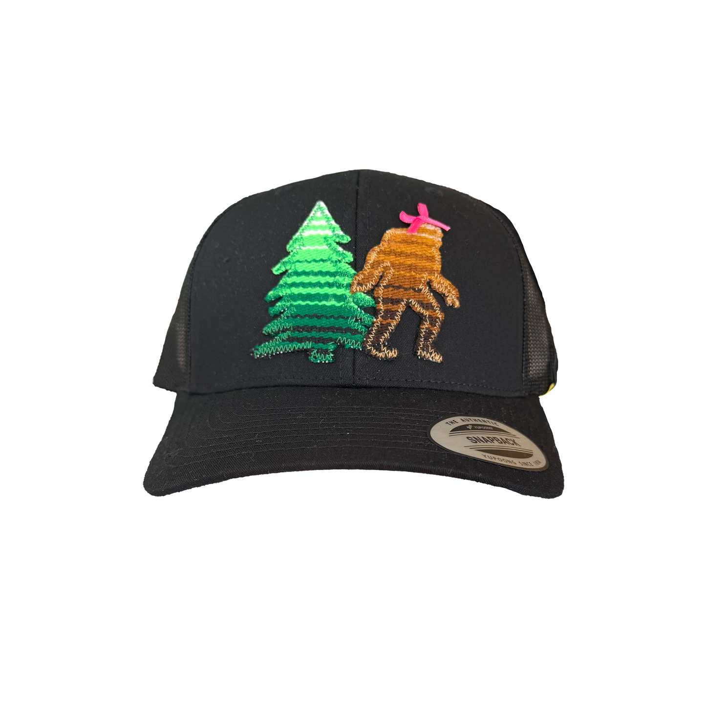 Lady Bigfoot Serape Curved Brim Snapback