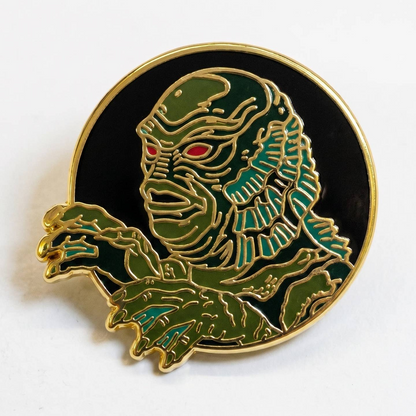 Lagoon Monster Pin