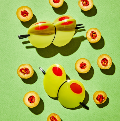 Large Olive Claw Clip