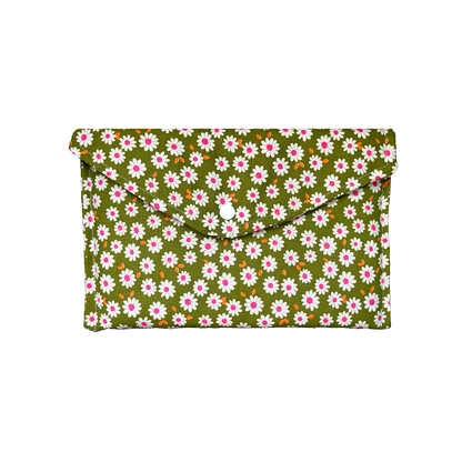 Flower Power, Daisy Edition Large Pouch
