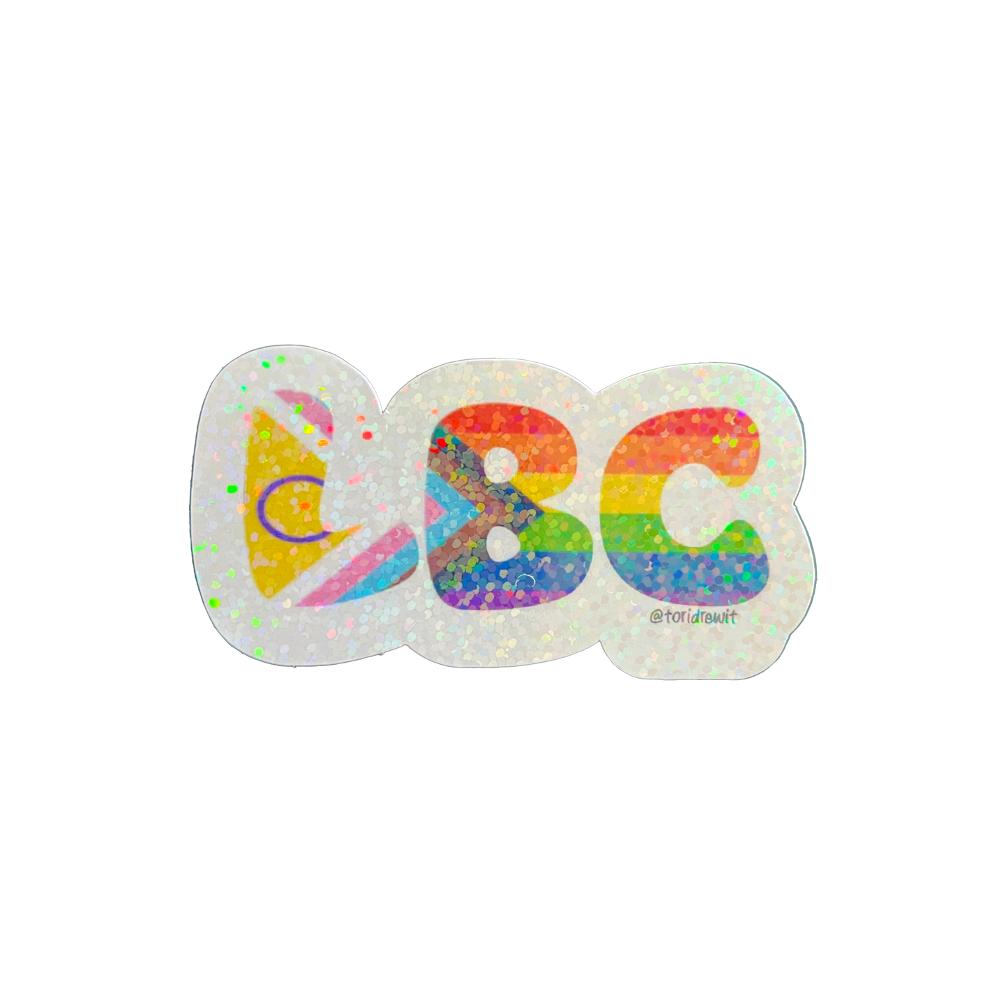 LBC Pride Holographic Sticker