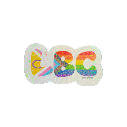 LBC Pride Holographic Sticker