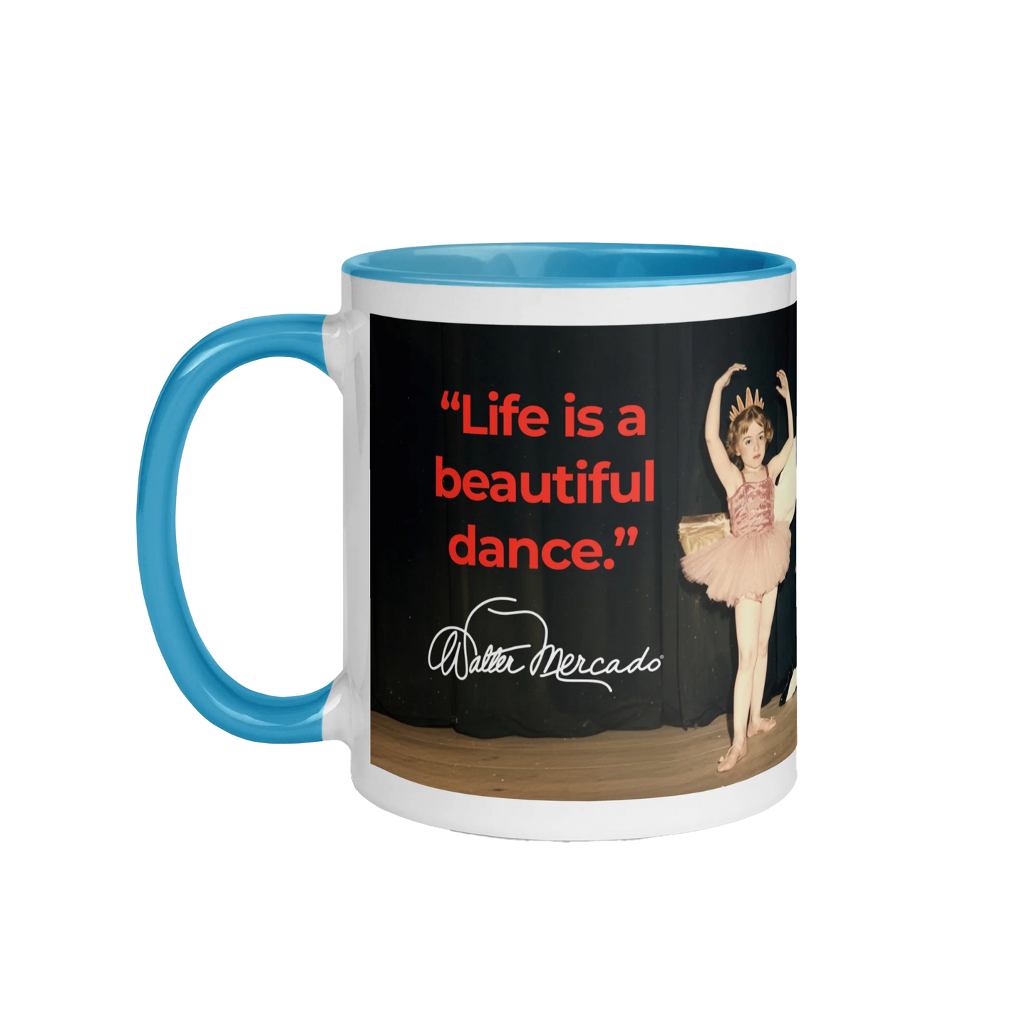 Walter Mercado Life is a Beautiful Dance Ceramic Mug