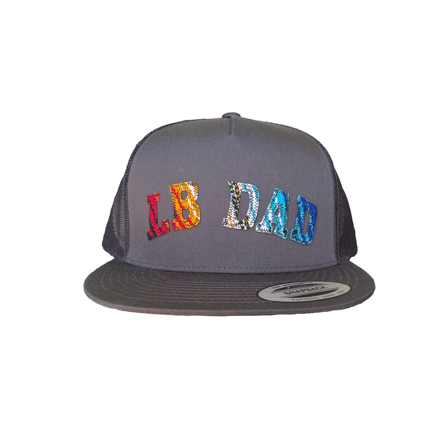 LB Dad Serape Flat Brim Snapback