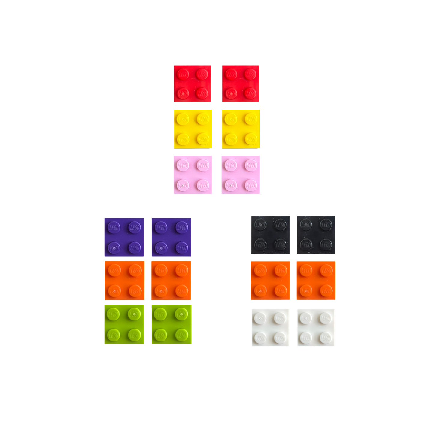 Miss Brixx Mix & Match Square Post Earring Set of Three