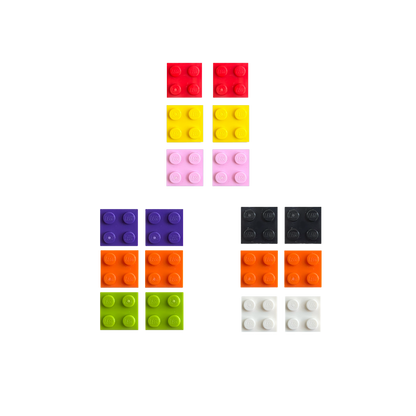 Miss Brixx Mix & Match Square Post Earring Set of Three