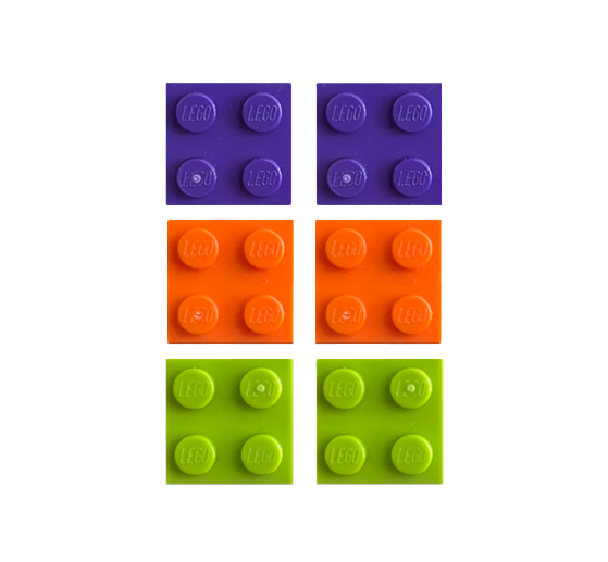 Miss Brixx Mix & Match Square Post Earring Set of Three