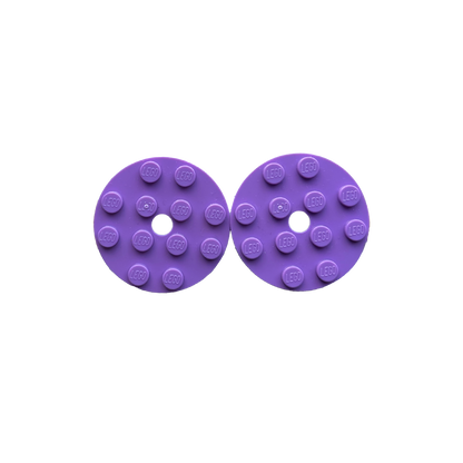 Miss Brixx Circle Post Earrings