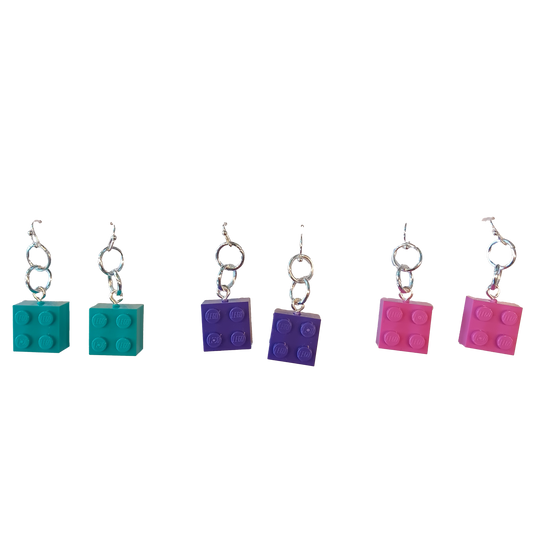 Miss Brixx Square Dangle