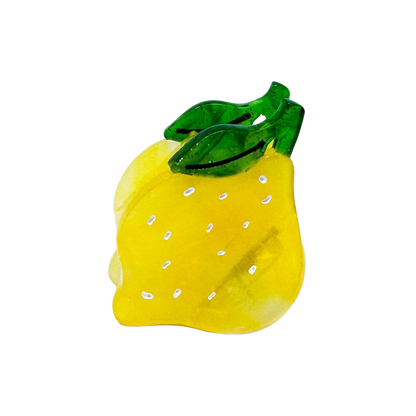 Mini Lemon Hair Claw Clip