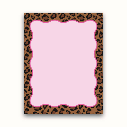 Leopard Print Mini Notepad