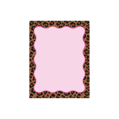 Leopard Print Mini Notepad