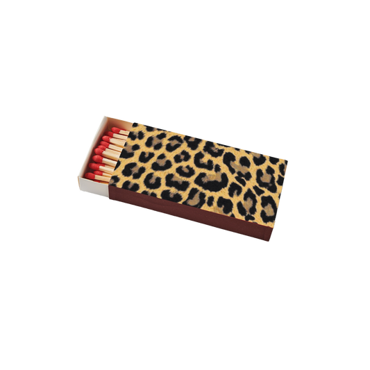 Leopard Match Box