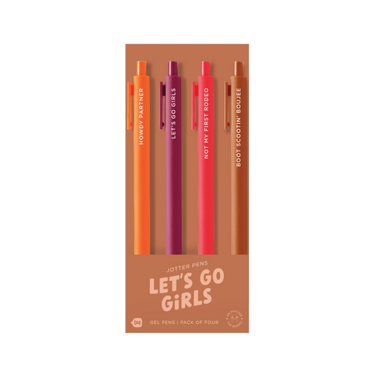 Let's Go Girls Pen Set