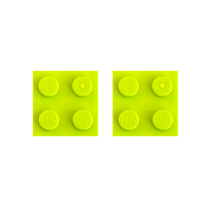 Miss Brixx Square Post Earrings