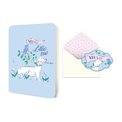 Hello, Little One Greeting Card