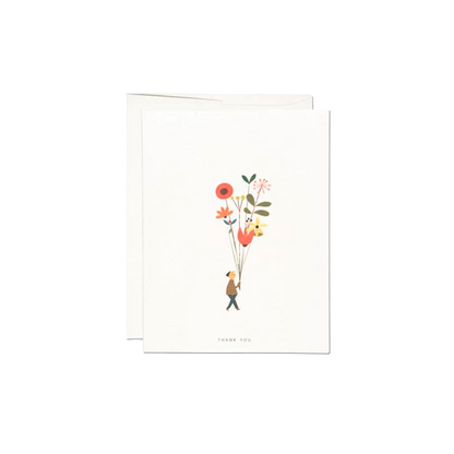 Long Stem Thank You Card