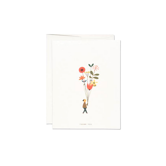 Long Stem Thank You Card