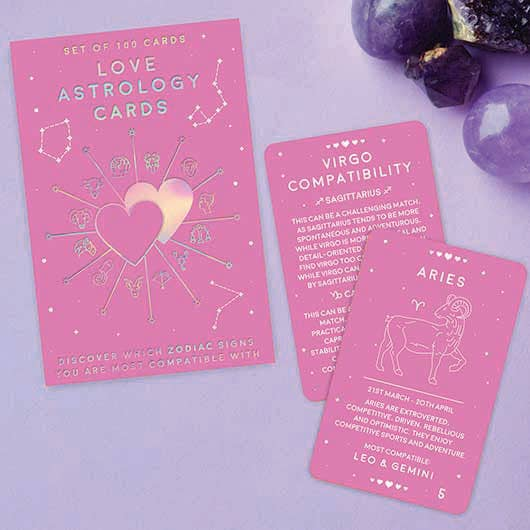 Love Astrology Card Deck