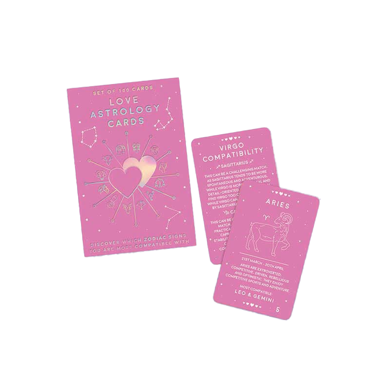 Love Astrology Card Deck