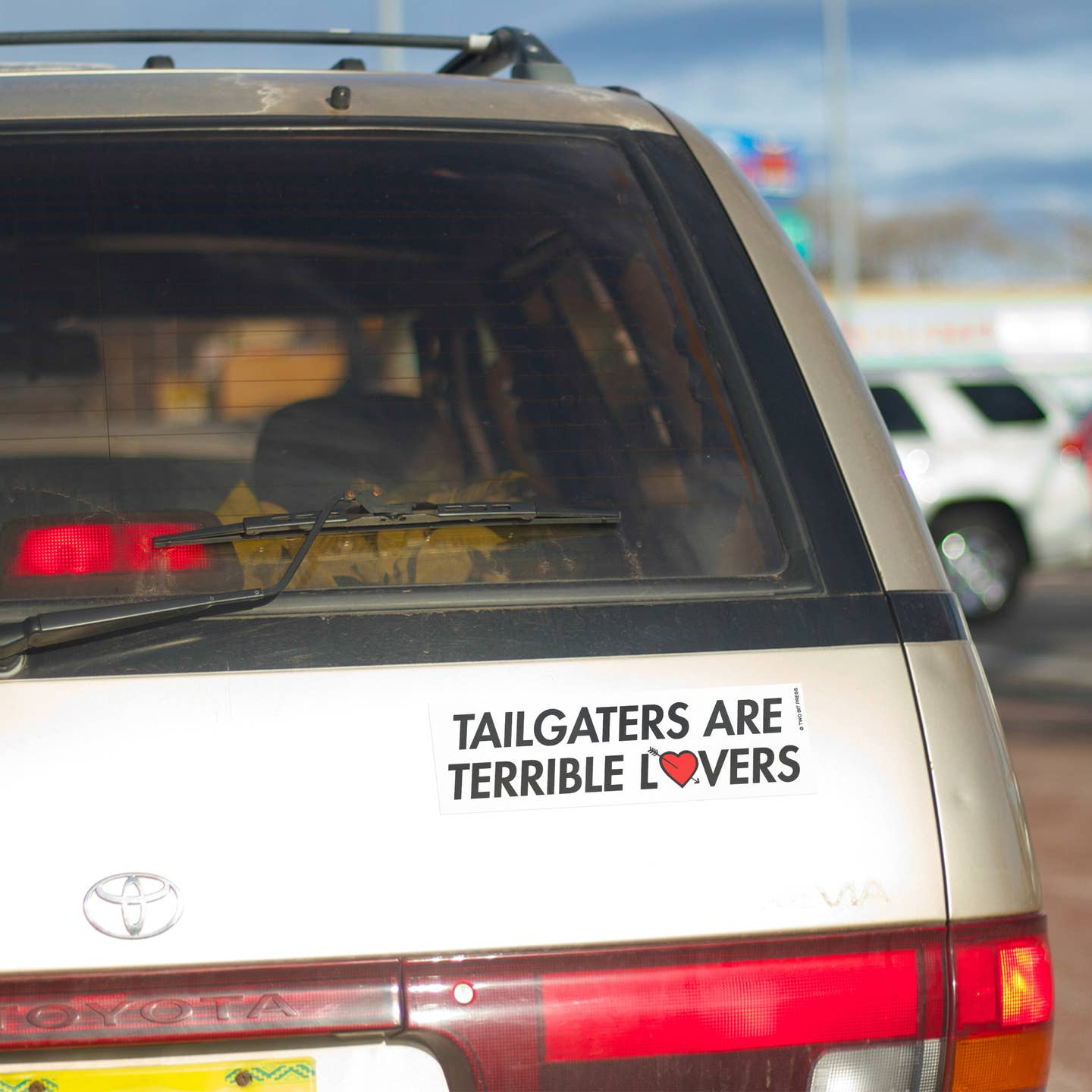 Tailgaters Terrible Lovers Bumper Sticker