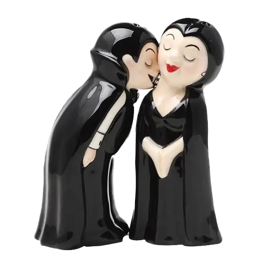 Love At First Bite Salt and Pepper Shaker Set